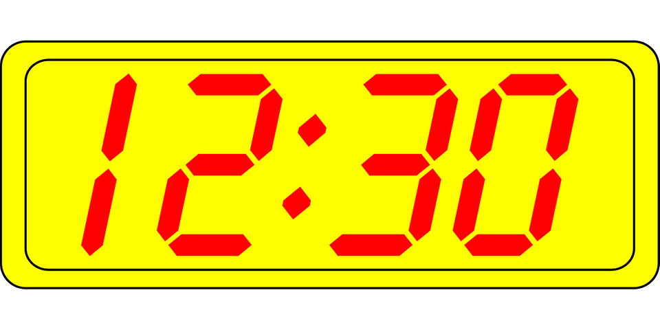 how to make a digital clock in python